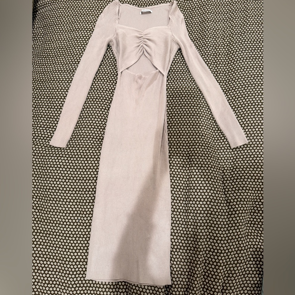 Abercrombie Long-Sleeve Ribbed Dress